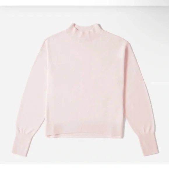 Everlane Lux Wool Crop Mockneck Sweater - Picture 6 of 14